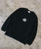 BEAMS RECORDS LOGO PRINT LONG SLEEVE TEE
