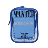 ONE PIECE BASE SHOP Clear Pouch WANTED
