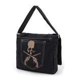 mastermind JAPAN x roarguns x EVISU MULTI-POCKET DENIM MESSENGER BAG
