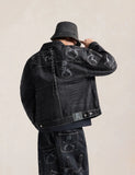 mastermind JAPAN x roarguns x EVISU WASHED MULTI-POCKET TYPE II DENIM JACKET