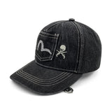 mastermind JAPAN x roarguns x EVISU "KAMOME" POCKET DAD CAP