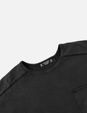 mastermind JAPAN x roarguns x EVISU DISTRESSED LAYERED L/S T-SHIRT