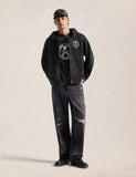 mastermind JAPAN x roarguns x EVISU SKULLGUNS DAICOCK AFTERHOOD SWEATSHIRT