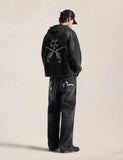 mastermind JAPAN x roarguns x EVISU SKULLGUNS DAICOCK AFTERHOOD SWEATSHIRT