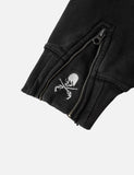 mastermind JAPAN x roarguns x EVISU SKULLGUNS DAICOCK AFTERHOOD SWEATSHIRT