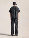 mastermind JAPAN x roarguns x EVISU FRAYED APPLIQUE DAICOCK T-SHIRT