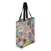 MURAKAMI TAKASHI Multi-color Flowers Tote Bag