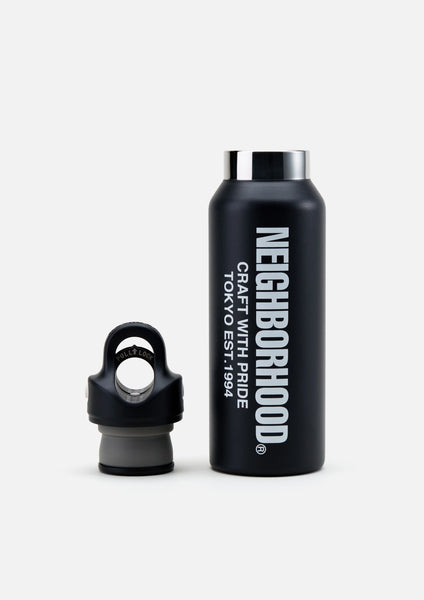 NEIGHBORHOOD x REVOMAX . VACUUM INSULATED BOTTLE 12OZ SLIM NEIGHBORHOOD x REVOMAX . VACUUM INSULATED BOTTLE 12OZ SLIM