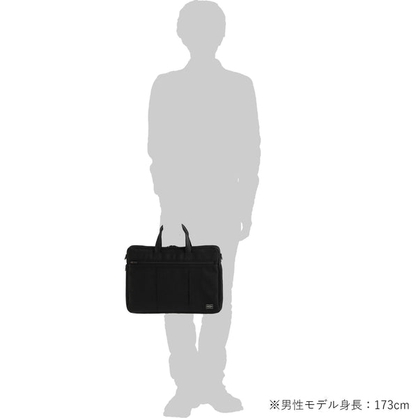 Porter 2-Way Briefcase Business Bag - Expandable Cordura Nylon Tension Bag