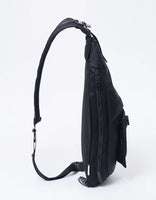 master-piece 30th Anniversary Series "Black Crazy" Sling Bag No.310082-30th