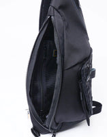 master-piece 30th Anniversary Series "Black Crazy" Sling Bag No.310082-30th