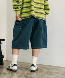 NAUTICA ( JAPAN ) Duck Super Wide Curve Double Knee Cropped Pants