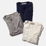 BEAMS PLUS x EMI RELIEF Henley Neck Pocket T-shirt