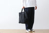 COMME des GARCONS HOMME Cotton Nylon Grosgrain Bag [ HQ-K292 ]