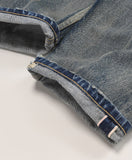 NEXUSVII. DAMAGED LOOSE DENIM PANTS