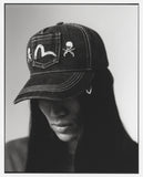 mastermind JAPAN x roarguns x EVISU "KAMOME" POCKET DAD CAP