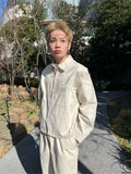 NAUTICA ( JAPAN ) Crushed Chino Cloth Blouson