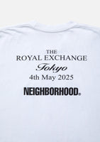 NEIGHBORHOOD x THE ROYAL EXCHANGE . TEE SS [ 251PCNH-ST04S ]