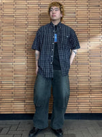 NAUTICA ( JAPAN ) Washed Broad Tattersall S/S Shirts