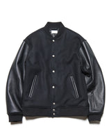 SOPHNET. 25A/W MELTON LAMBSWOOL VARSITY JACKET [ SPNT-252005 ]
