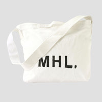 MHL. HEAVY COTTON CANVAS SHOULDER BAG