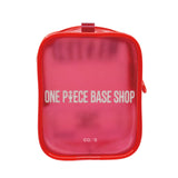 ONE PIECE BASE SHOP Clear Pouch WANTED