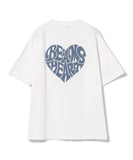 BEAMS Heart Back Print T-shirt