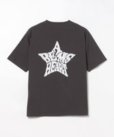 BEAMS Star Back Print T-shirt