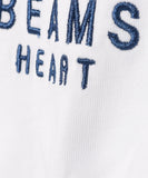 BEAMS HEART Logo Embroidered Tee