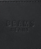 BEAMS HEART Polyester Heather Material Bi-Fold Wallet