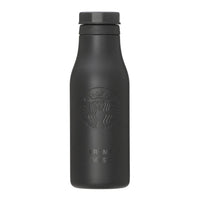 fragment design x STARBUCKS Stainless Logo Bottle Mat Black FRGMT MYST [ 473ml ]