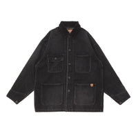 STARBUCKS STAND by BEAMS Black Denim Coveralls