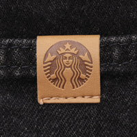 STARBUCKS STAND by BEAMS Black Denim Coveralls