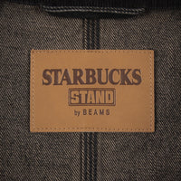 STARBUCKS STAND by BEAMS Black Denim Coveralls