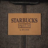 STARBUCKS STAND by BEAMS Black Denim Coveralls