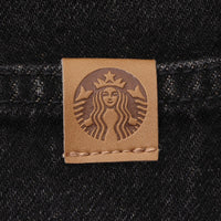 STARBUCKS STAND by BEAMS Black Denim Pants