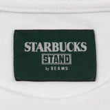 STARBUCKS STAND by BEAMS Logo S/S T-Shirt