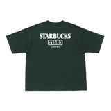 STARBUCKS STAND by BEAMS Logo S/S T-Shirt