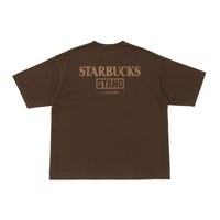 STARBUCKS STAND by BEAMS Logo S/S T-Shirt