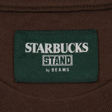 STARBUCKS STAND by BEAMS Logo S/S T-Shirt