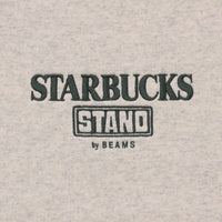 STARBUCKS STAND by BEAMS Logo Crew Sweatshirt