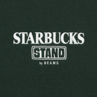 STARBUCKS STAND by BEAMS Logo Crew Sweatshirt