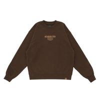 STARBUCKS STAND by BEAMS Logo Crew Sweatshirt