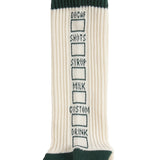 STARBUCKS STAND by BEAMS DRINK-ID Socks