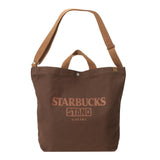 STARBUCKS STAND by BEAMS Canvas Logo Tote