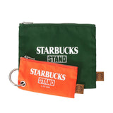 STARBUCKS STAND by BEAMS 2-Piece Set Pouch