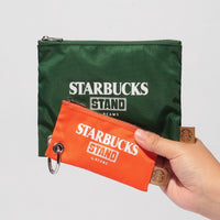 STARBUCKS STAND by BEAMS 2-Piece Set Pouch