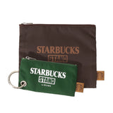 STARBUCKS STAND by BEAMS 2-Piece Set Pouch