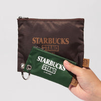 STARBUCKS STAND by BEAMS 2-Piece Set Pouch