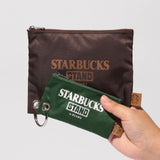 STARBUCKS STAND by BEAMS 2-Piece Set Pouch